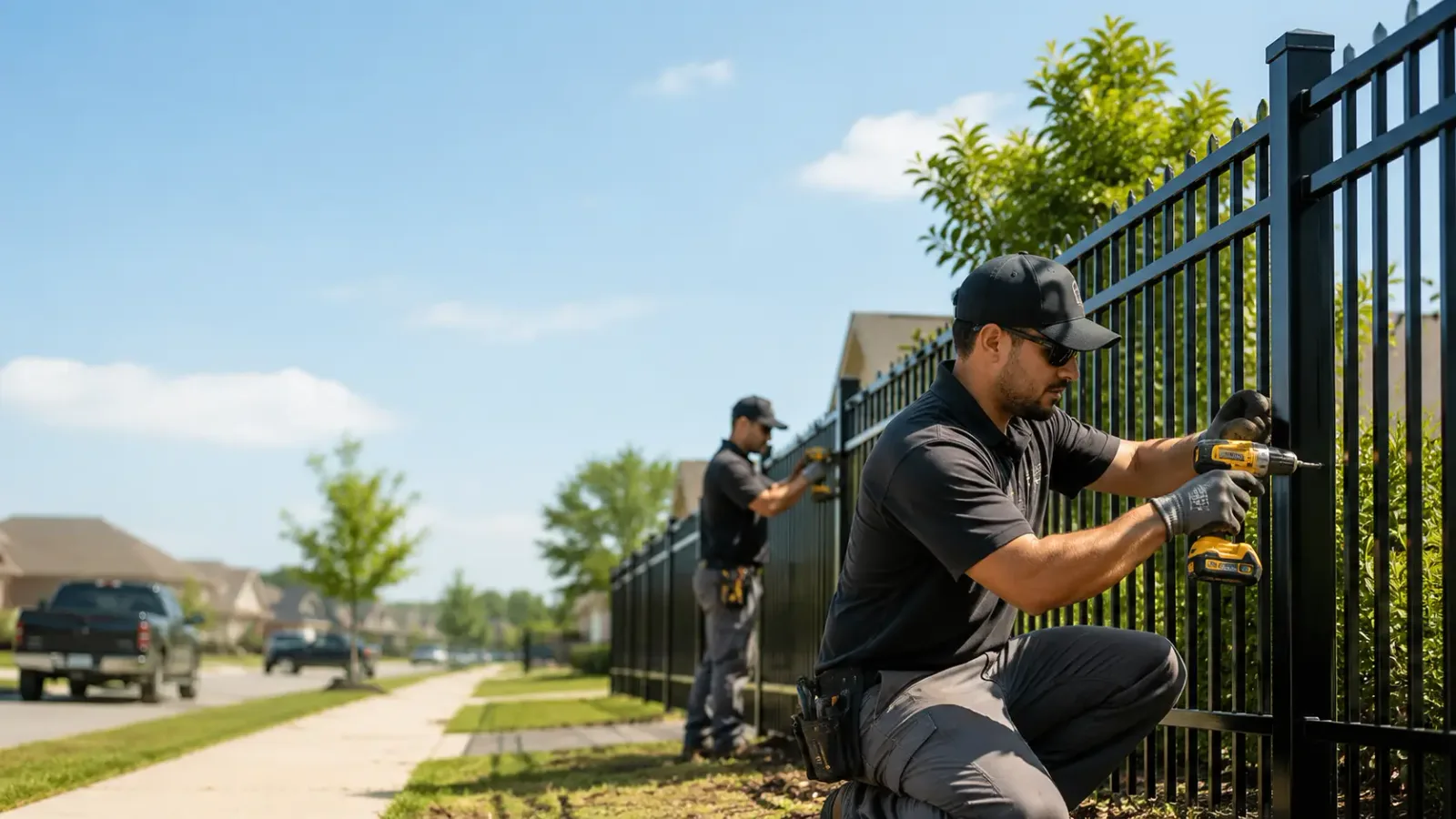 Metal Fence Installation in Gretna, NE